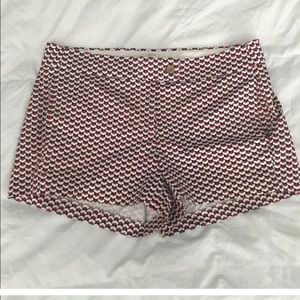 J Crew shorts in red, white and blue size 6